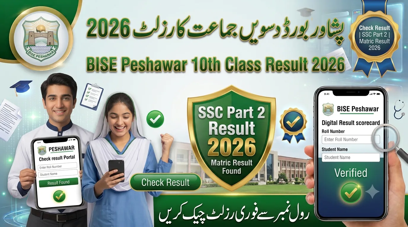 BISE Peshawar 10th Class Result 2026