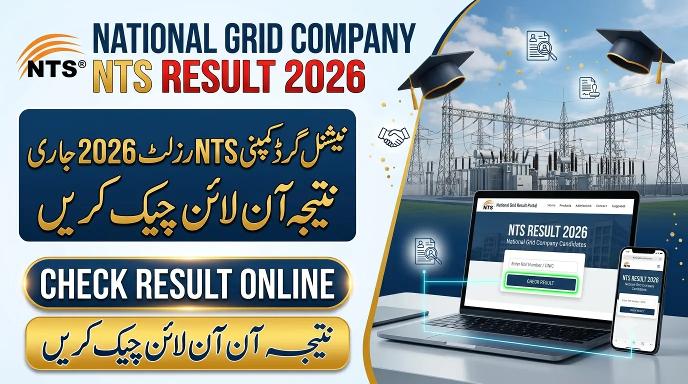 National Grid Company NTS Result Answer Keys 9 August 2026