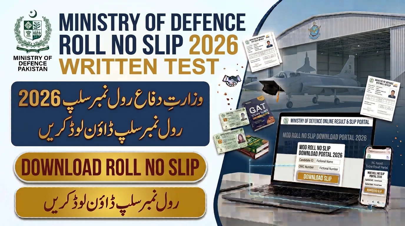 Ministry of Defence Roll No Slip