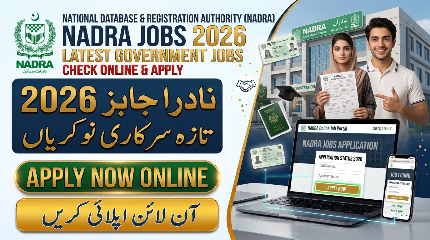 NADRA Jobs 2026 For Naib Qasid
