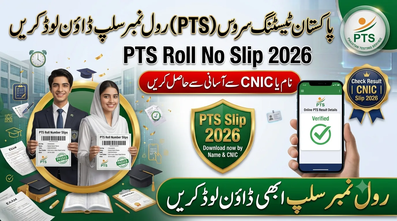 PTS Roll No Slip