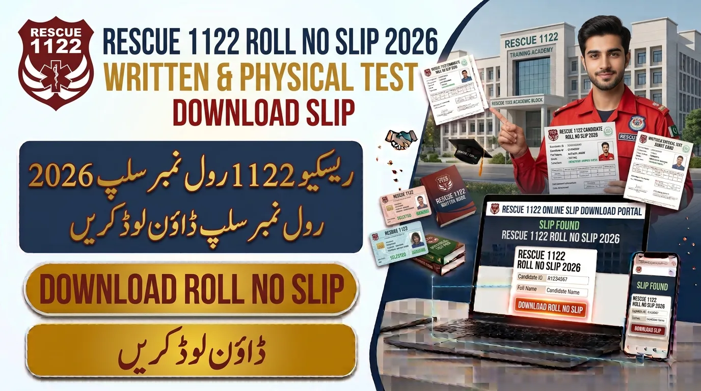Rescue 1122 Roll No Slip